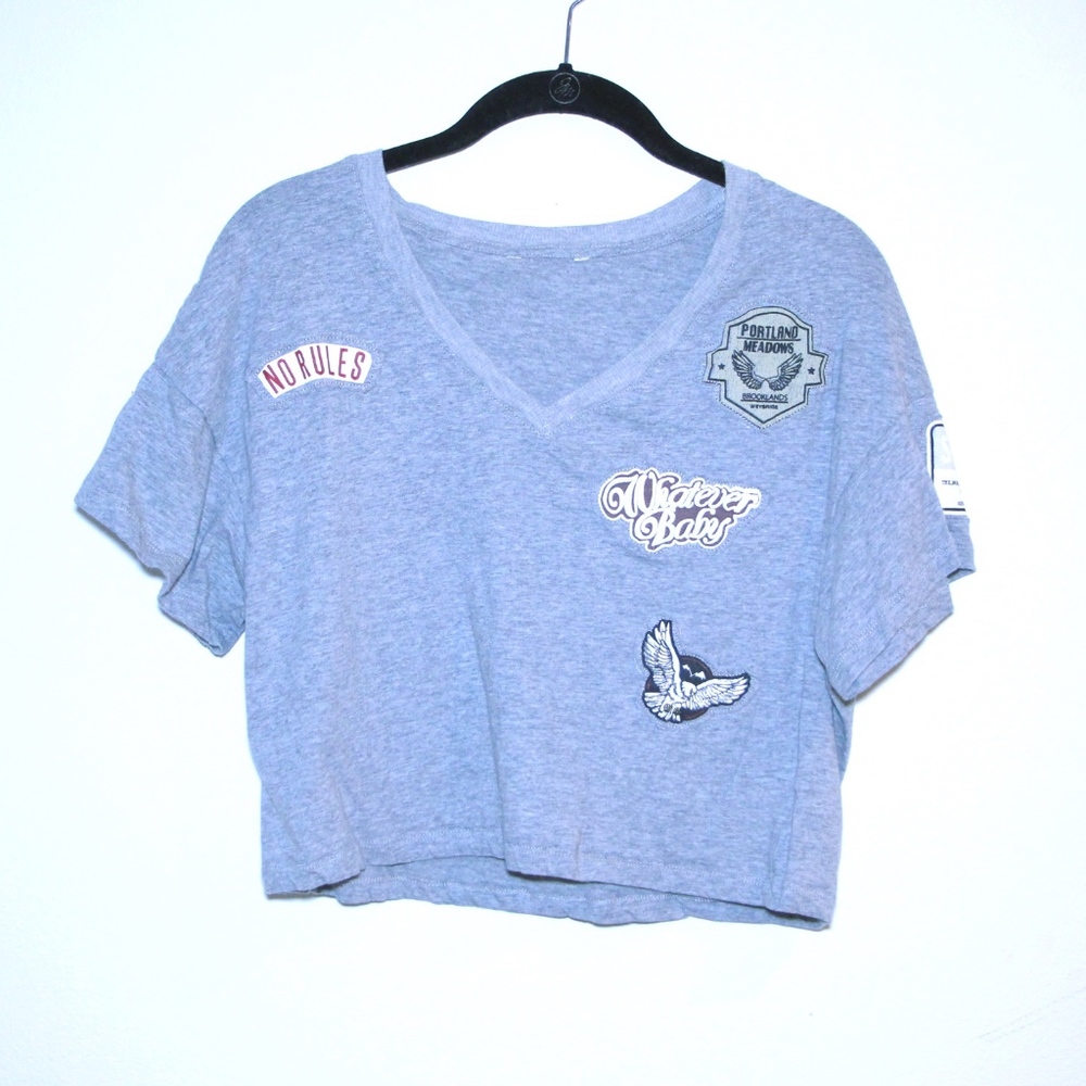 V-neck Crop top from pacsun